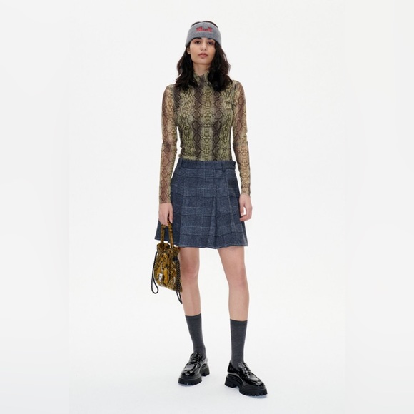 Baum und Pferdgarten Jodi Mesh Top Light Yellow Snake - Picture 4 of 5